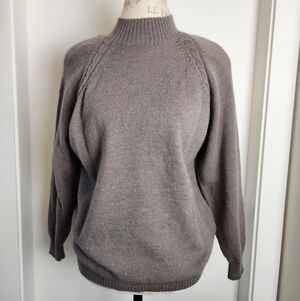 80s Wool Alpaca Knit Sweater